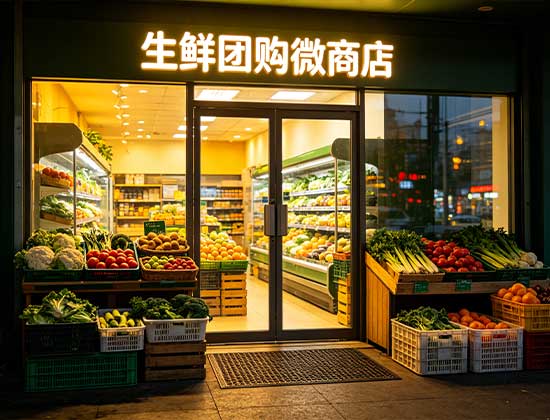 生鲜社群团购简易商城与高效履约